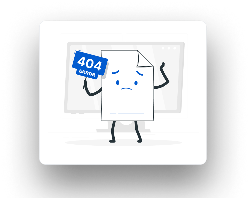 404 error illustration